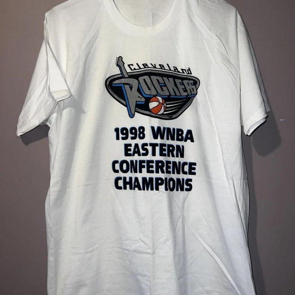 Vintage Deadstock 1998 Cleveland Rockers Wnba Shirt